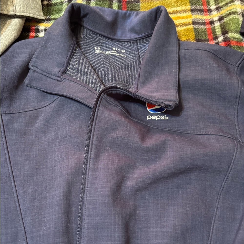 Pepsi Men's Dark Blue Windbreaker